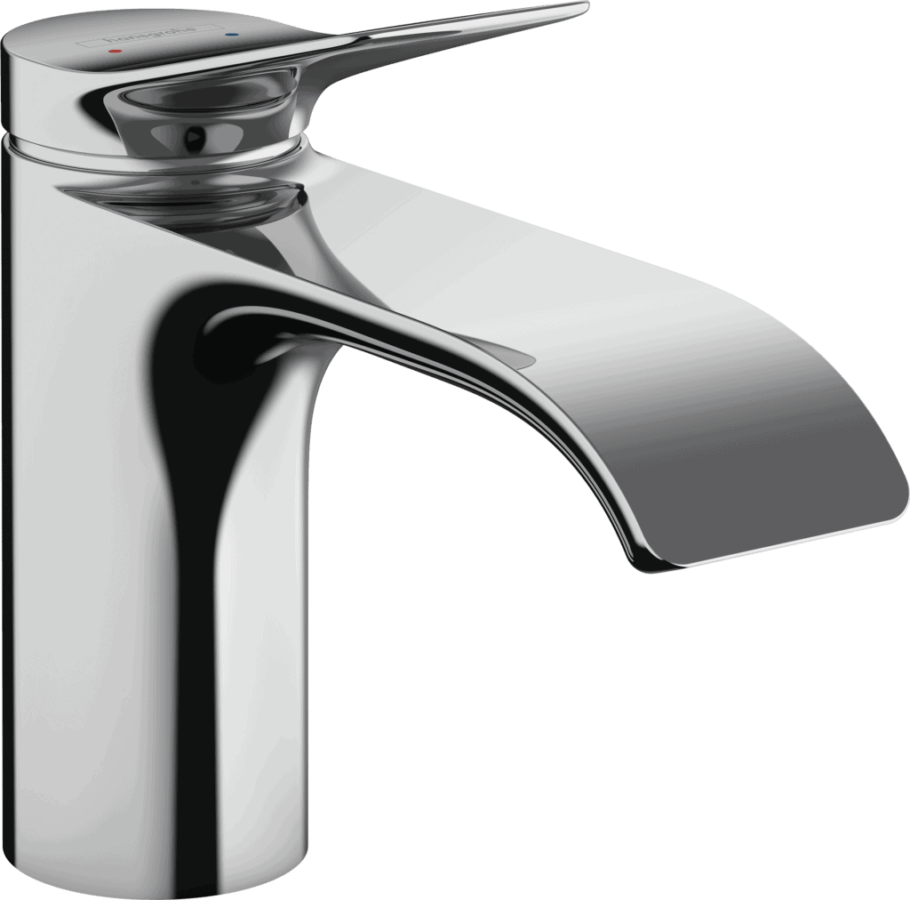 Vivenis 1-grebs håndvaskarmatur 80 med løft-op bundventil