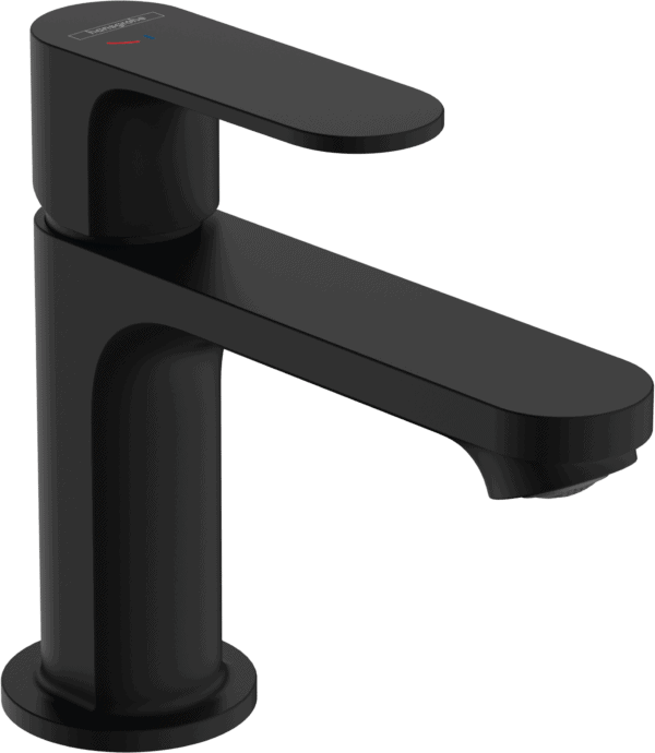 Rebris S 1-grebs håndvaskarmatur 80 CoolStart med løft-op bundventil