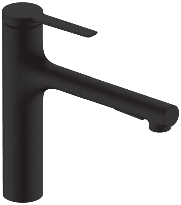 Zesis M33 1-grebs køkkenarmatur 160, med udtræksbruser, 2jet