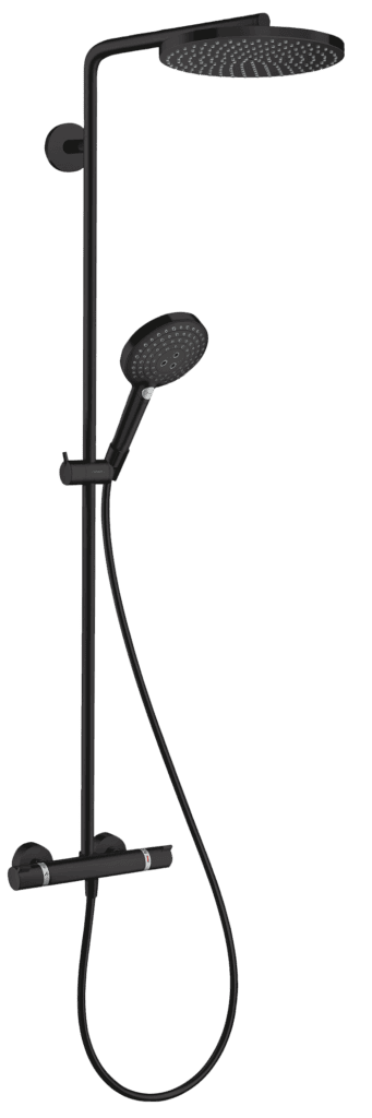 Raindance Select S Showerpipe 240 1jet PowderRain med termostat