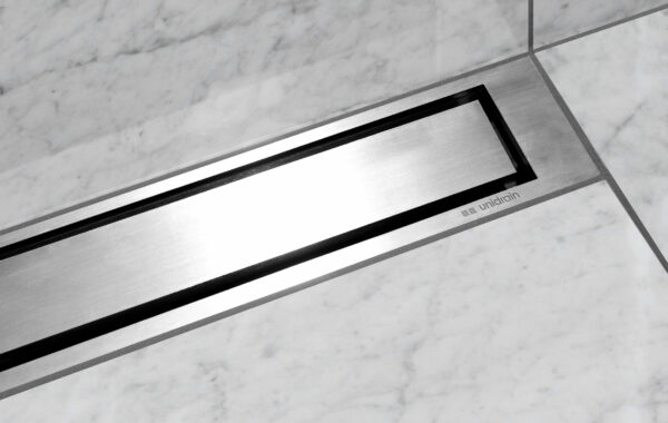 Unidrain HighLine Børstet stål